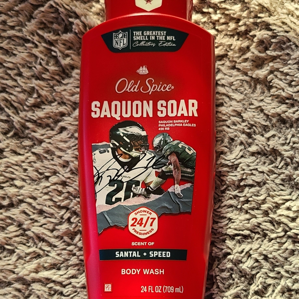 NEW Old Spice Saquon Soar  Body Wash Limited Edition NFL Philadelphia Eagles